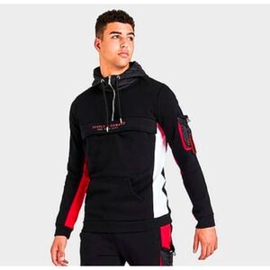 Supply & Demand New York City Hoodie Black‎ Red White Trim XXL
